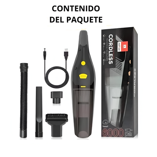 Aspiradora Inalámbrica De Mano, 6000 PA